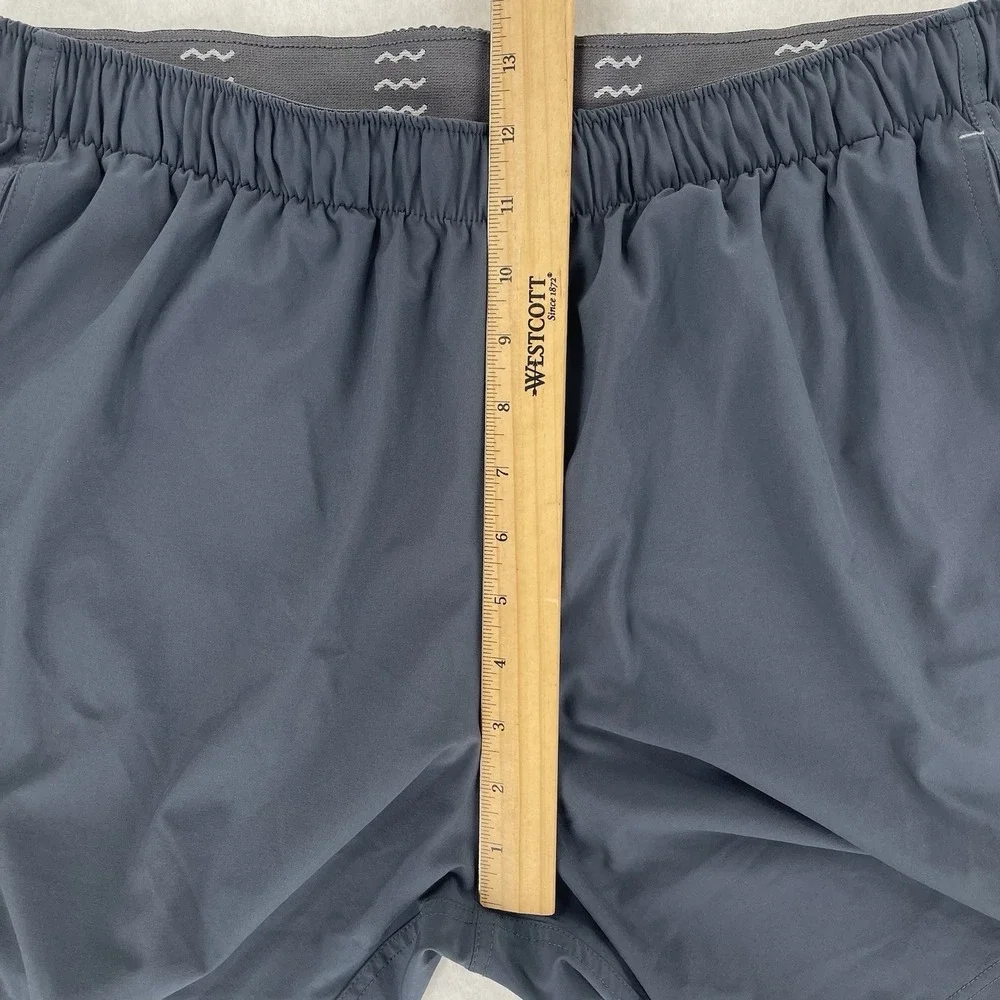 Free Fly Shorts Mens Large Blue Breeze Active Stretch Casual Performance Gym
